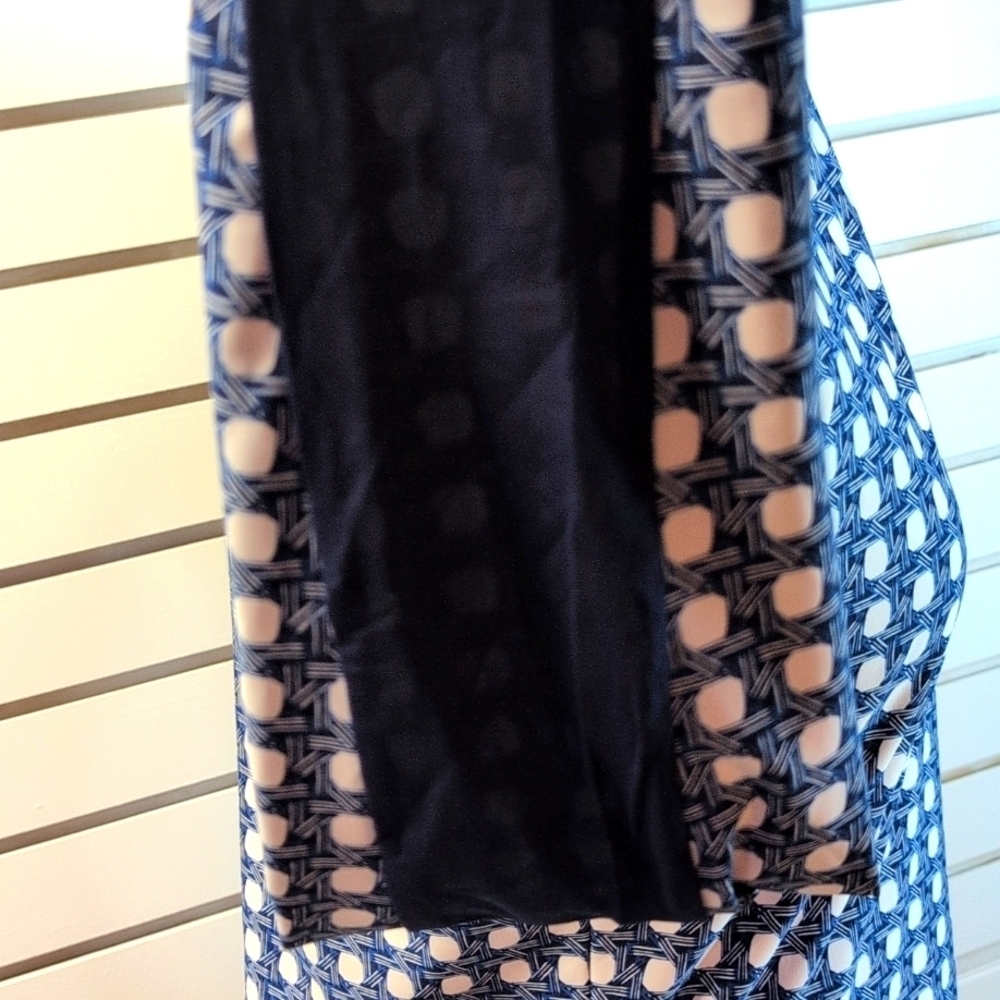 Cabana Life® X Talbots Half Zip Sportshirt - Playful Palms NWOT Size Large - Picture 7 of 11